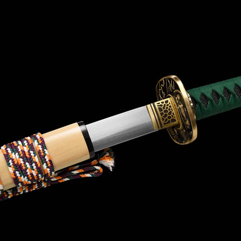 Hand forged Dragon Sparrow Full Tang Blade Katana Sword-QQ-0128-U