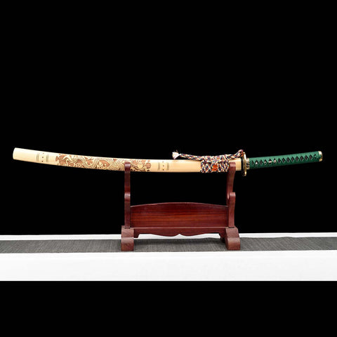 Handmade Dragon Sparrow Full Tang Blade Katana Sword-QQ-0128-U