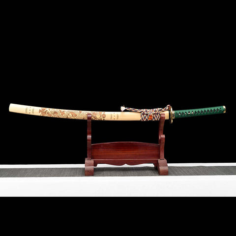 Handmade Dragon Sparrow Full Tang Blade Katana Sword