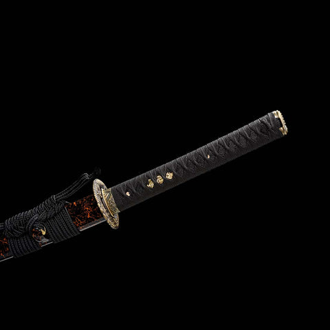 Japanese Dragon Pattern Katana Tsuka-QQ-0231-U