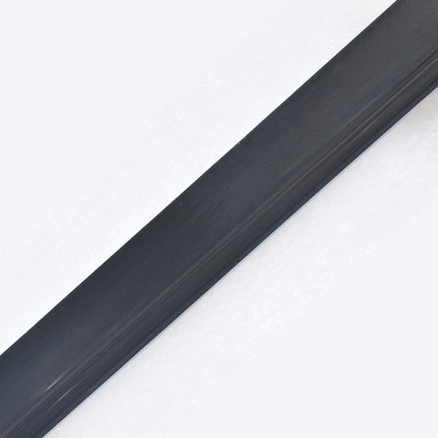 Handmade Japanese Ninja Sword Straight Blade Ninjato Folded Steel Black Blade Brass Tsuba-COOLKATANA