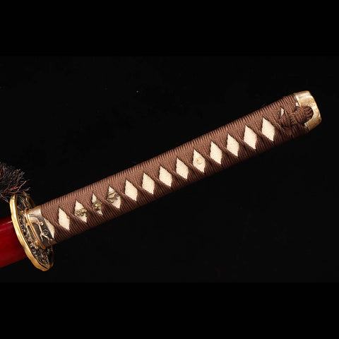 Skylark Pattern Sword Tsuka