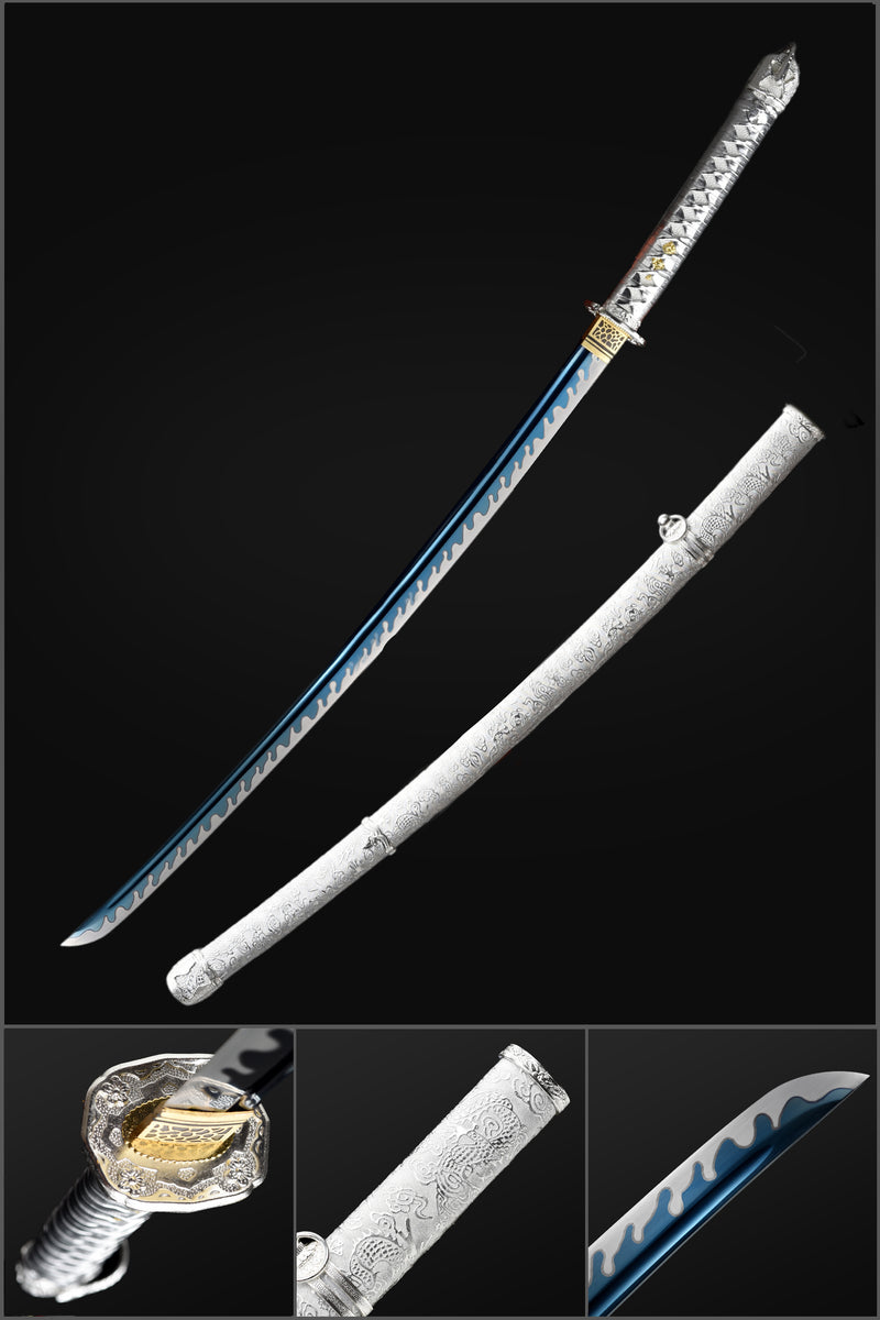 WWII Command Sword Replica, 9260 Spring Steel Full Tang Japanese Samurai Katana - COOLKATANA 