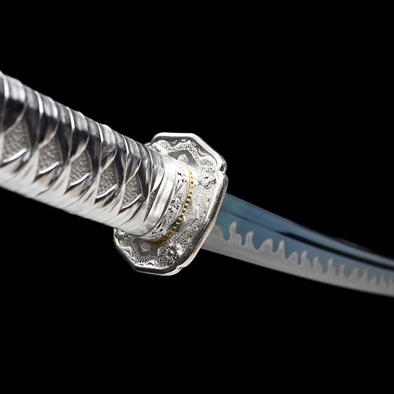 Steel Spring Tang's WWII Command Sword Replica, 9260 Spring Steel Full Tang Japanese ...