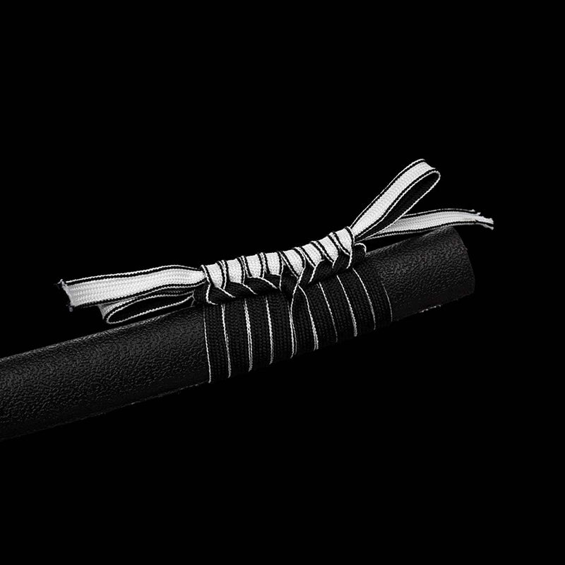 Steel Spring Tang's 9260 Spring Steel Full Tang Red Blade Japanese Samurai Katana with ...