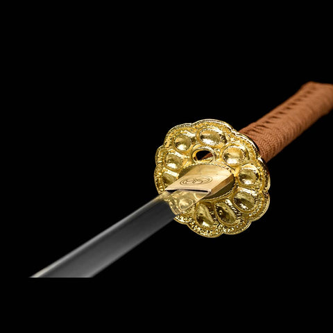 Japanese Samurai Katana Tsuba-QQ-0241-U