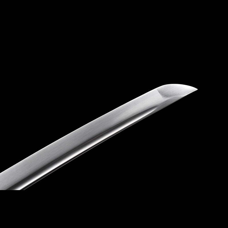 Steel Spring Tang's MoYang Sword 9260 Spring Steel Japanese Samurai Katana with Bo-hi Full ...