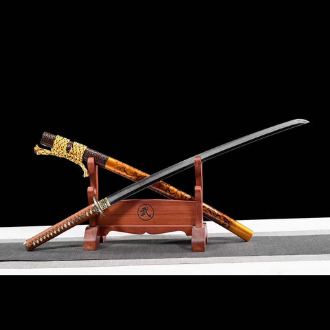 Handmade Japanese 魅語 Samurai Katana for Sale