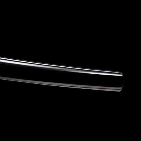 Handmade Japanese Samurai Katana, Red Blade with Bo-hi 9260 Spring Steel Full Tang Clay Tempered-COOLKATANA-QQ-0226-U