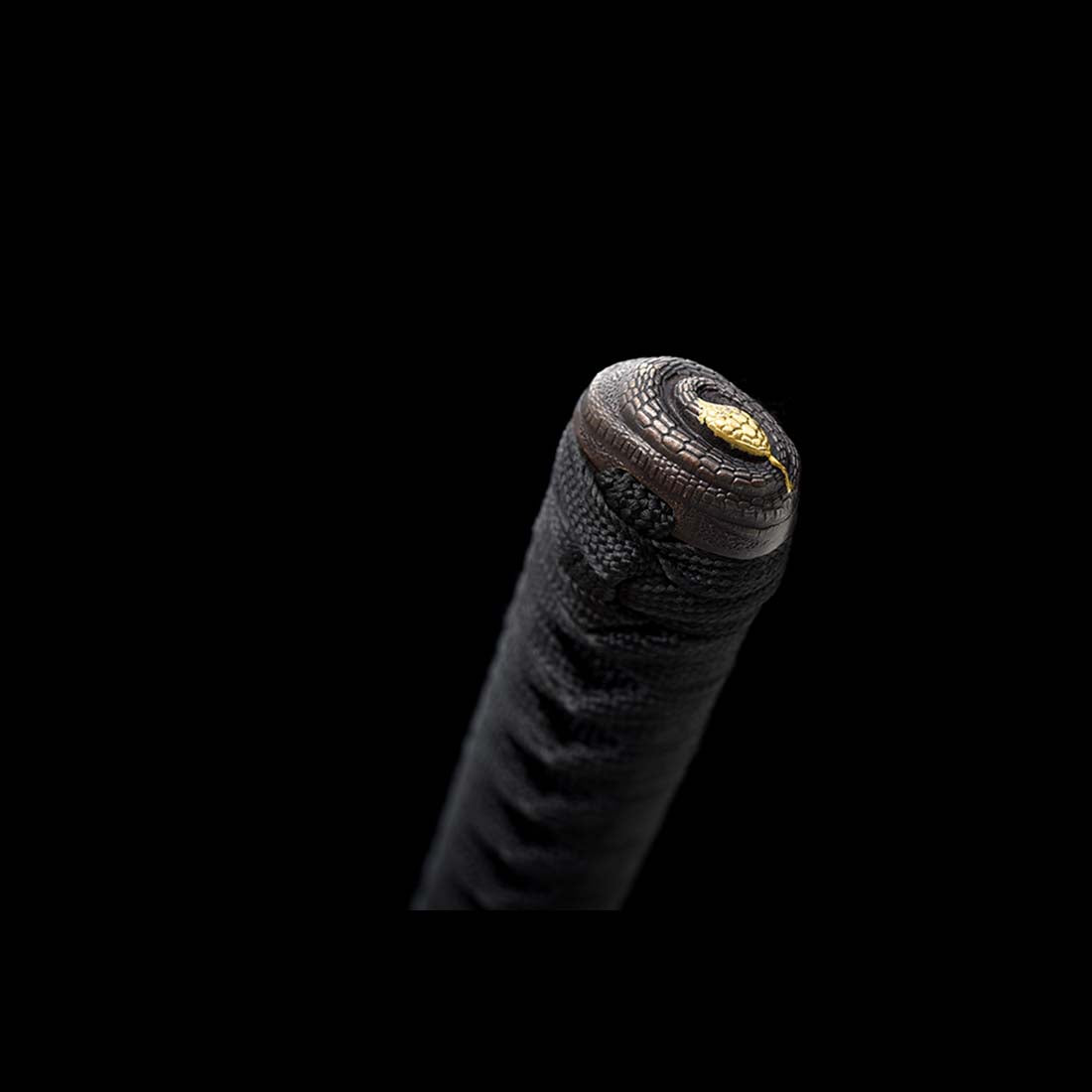 Folded Steel Full Tang Snake Pattern Sword, Japanese Katana Sword with ...