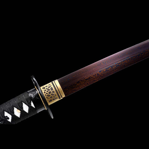 Folded Steel Bluing Blade Katana-QQ-0239-U