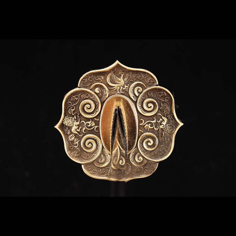 Gotamasi Sword Tsuba-QQ-0211-U