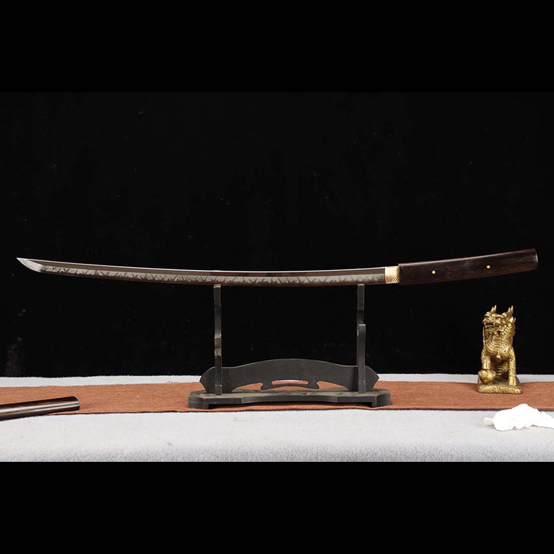 Ronin Sword Replica, 1095 High Carbon Steel Japanese Shirasaya Sword Full Tang - COOLKATANA 