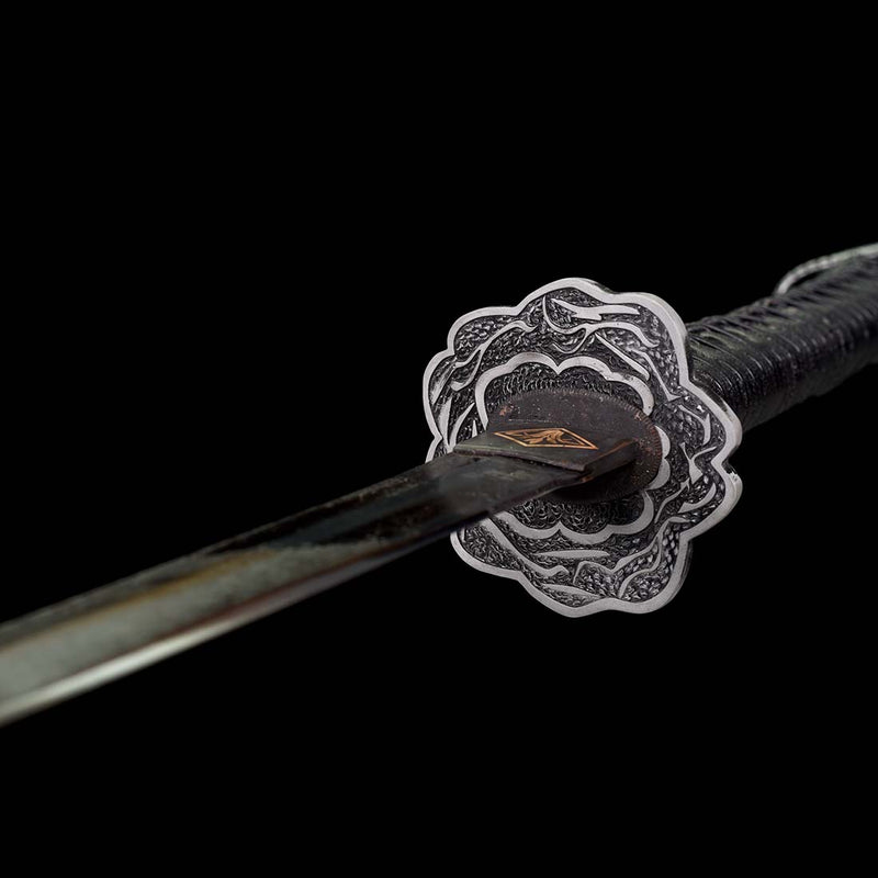 Violet Undead Cut Katana Sword, Sekiro: Shadows Die Twice Japanese Samurai Sword - COOLKATANA 