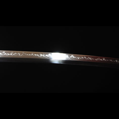 one piece roronoa zoro anime katana Enma Sword 1095 High Carbon Steel Clay Tempered Hand Sharpening SL-1418-U COOLKATANA 7