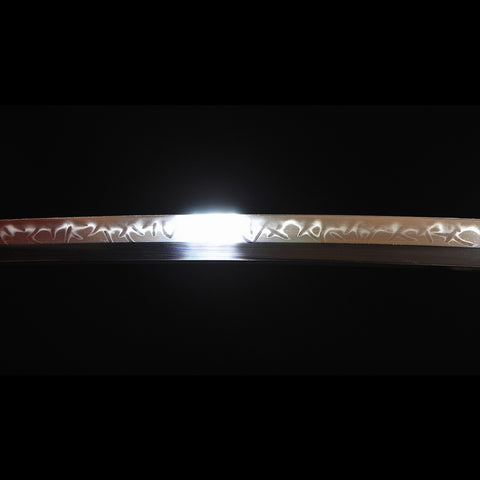 one piece roronoa zoro anime katana Enma Sword 1095 High Carbon Steel Clay Tempered Hand Hand Sharpening SL-1418-U COOLKATANA 11