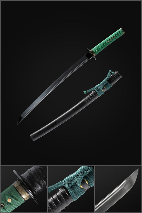 black blade wakizashi-SL-1239-U