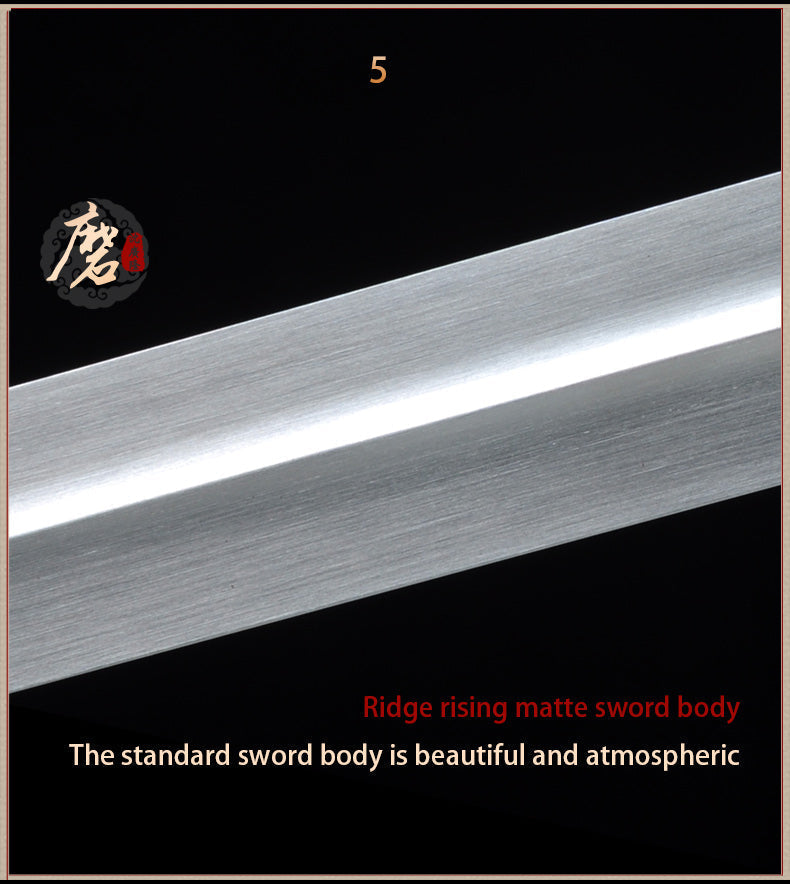 Handmade Chinese Sword Yang Wu Tai Chi Jian Stainless Steel Longquan S