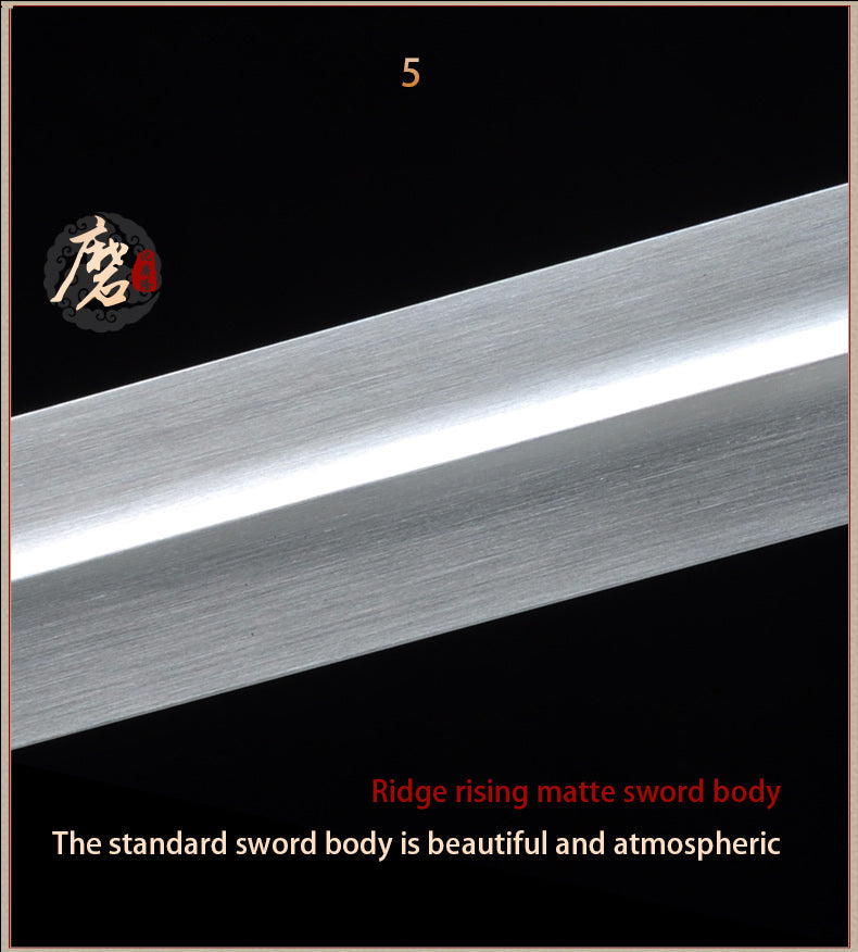 Handmade Chinese Sword Shenwu Pure Copper Tai Chi Jian Stainless Steel
