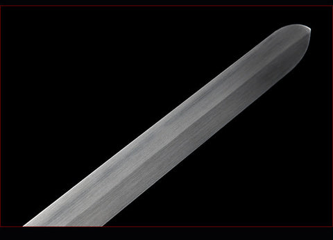 Handmade Chinese Sword Yangwu Two Handed Tai Chi Jian Stainless Steel Bagua Sword Longquan Sword-COOLKATANA