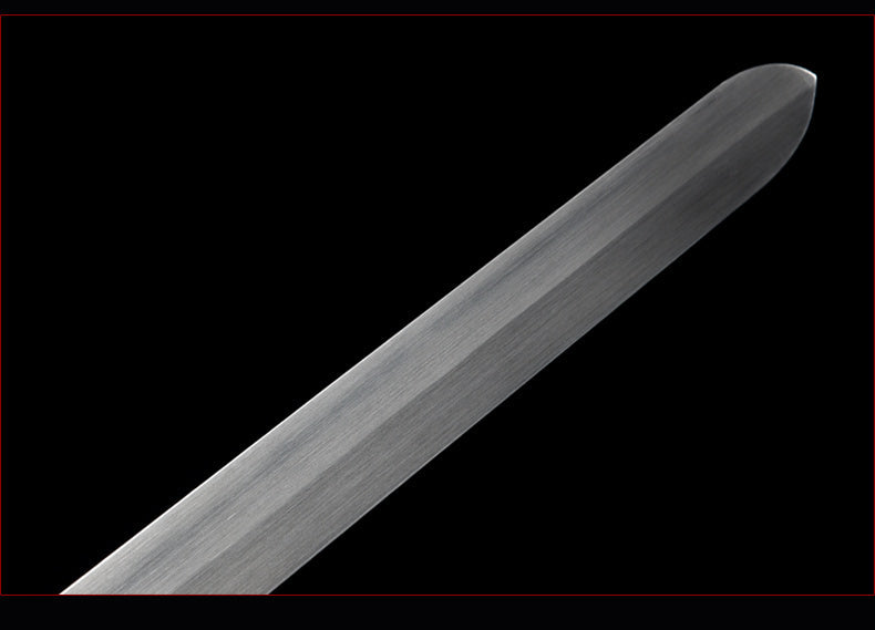Handmade Chinese Sword Yangwu Two Handed Tai Chi Jian Stainless Steel Bagua Sword Longquan Sword - COOLKATANA 