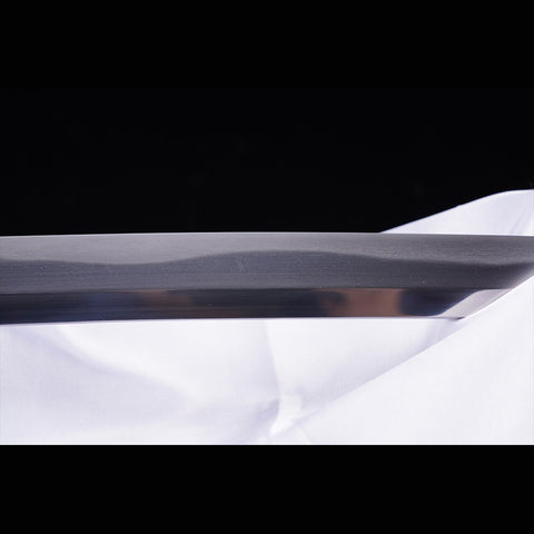Hand Forged Japanese Wakizashi Sword 1095 High Carbon Steel Sashikomi A+ Polishing Grade Clay Tempered-COOLKATANA