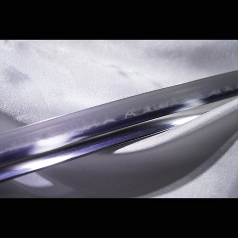Hand Forged Japanese Samurai Katana Sword T19 Steel Blade Water Quenching Iron Tsuba