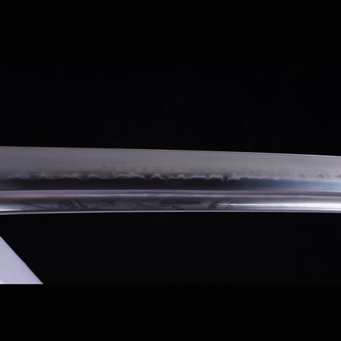 Hand Forged Japanese Samurai Katana Sword T16 Steel Blade Water Quenching Iron Tsuba-ZS-0053-U