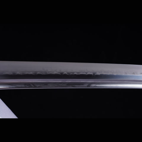 Hand Forged Japanese Samurai Katana Sword T16 Steel Blade Water Quenching Iron Tsuba