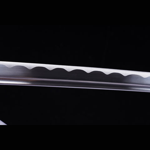 Hand Forged Japanese Samurai Katana Sword 1045 Steel Blade Oil Quenching Alloy Tsuba-COOLKATANA-ZS-0031-U