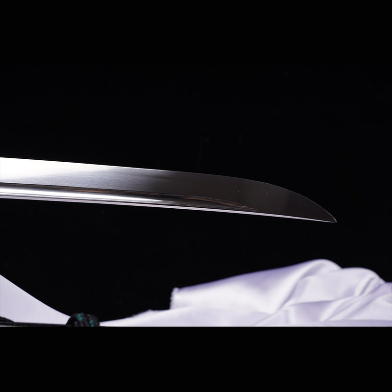 Hand Forged Japanese Samurai Sword High Manganese Steel Oil Quenching