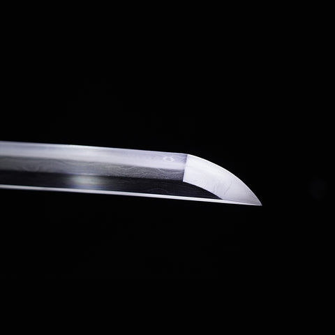Hand Forged Japanese Samurai Katana Sword Folded Steel Sashikomi A+ Polishing Grade Clay Tempered-COOLKATANA-ZS-0016-U
