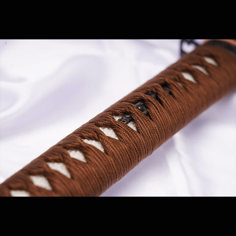 Hand Forged Japanese Samurai Katana Sword Folded Steel Sashikomi A+ Polishing Grade Full Tang-COOLKATANA-ZS-0001-1-U