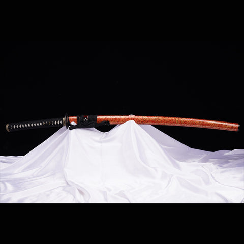 Hand Forged Japanese Samurai Katana Sword Z-Tuff Carbon Steel Vacuum+Cryogenic Full Tang-COOLKATANA