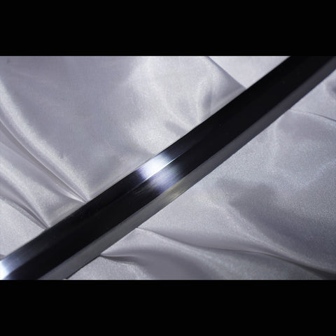 Hand Forged Japanese Samurai Katana Sword LD Steel Blade Vacuum+Cryogenic Iron Tsuba-COOLKATANA-ZS-0012-U