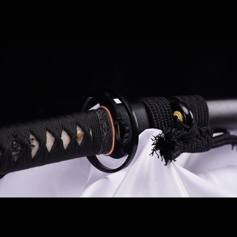 Hand Forged Japanese Samurai Katana Sword Folded Steel Blade Oil Quenching Full Tang-COOLKATANA-ZS-0028-U