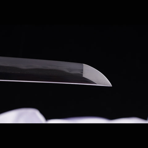 Hand Forged Japanese Samurai Katana Sword Folded Steel Sashikomi A+ Polishing Grade Full Tang-COOLKATANA-ZS-0001-1-U