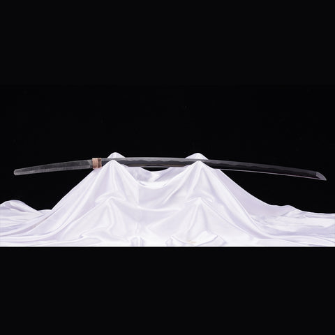 Hand Forged Japanese Samurai Katana Sword Folded Steel Sashikomi A+ Polishing Grade Full Tang-COOLKATANA-ZS-0001-1-U