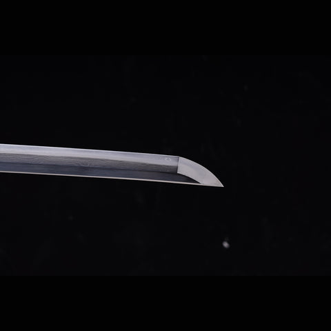Hand Forged Japanese Samurai Katana Sword Folded Steel Sashikomi A+ Polishing Grade Clay Tempered-COOLKATANA-ZS-0016-U