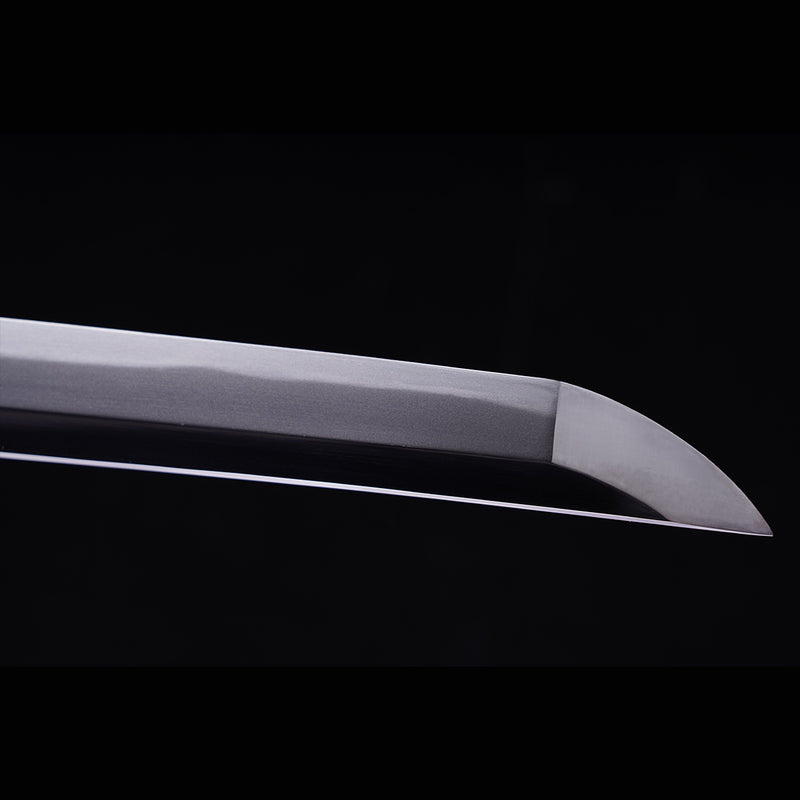 Hand Forged Japanese Samurai Katana Sword Tamahagane Steel Clay Temper