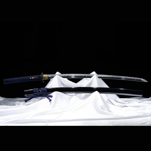 Hand Forged Japanese Samurai Sword 1095 High Carbon Steel Sashikomi A+ Polishing Grade Water Quenching-COOLKATANA-ZS-0023-U