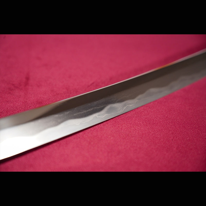 Hand Forged Japanese Samurai Katana Sword Folded Steel Sashikomi A+ Polishing Grade Full Tang - COOLKATANA 