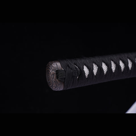 Hand Forged Japanese Samurai Katana Sword 1045 Steel Blade Oil Quenching Alloy Tsuba-COOLKATANA-ZS-0031-U