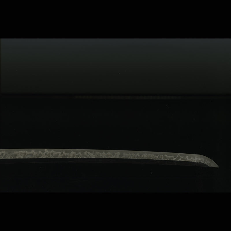 Hand Forged Japanese Samurai Katana Sword 1095 High Carbon Steel Clay Tempered Iron Tsuba - COOLKATANA 