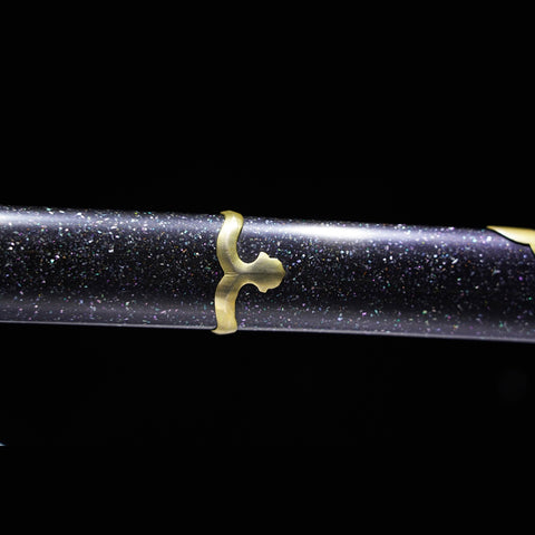 Hand Forged Japanese Samurai Katana Sword Folded Steel Sashikomi A+ Polishing Grade Clay Tempered-COOLKATANA-ZS-0016-U
