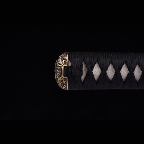 Hand Forged Japanese Samurai Katana Sword Z-Tuff Carbon Steel Vacuum+Cryogenic Full Tang-COOLKATANA-ZS-0010-U