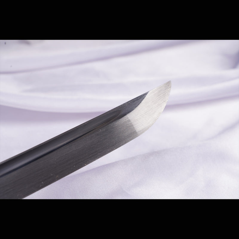 Hand Forged Japanese Samurai Katana Sword Manganese Steel Blade Oil Quenching Full Tang - COOLKATANA 