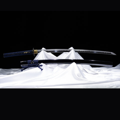 Hand Forged Japanese Samurai Sword 1095 High Carbon Steel Sashikomi A+ Polishing Grade Water Quenching-COOLKATANA-ZS-0023-U