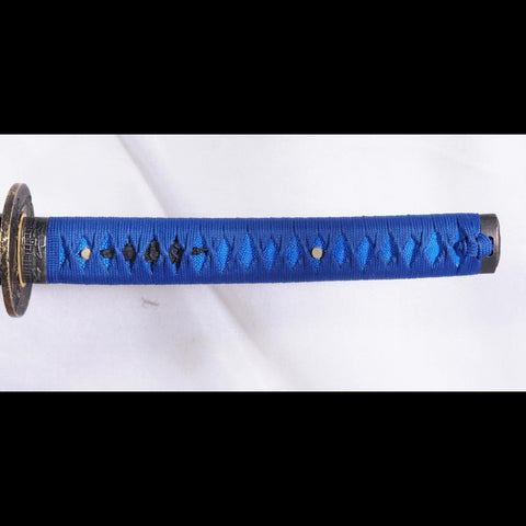 Hand Forged Japanese Iaito Damascus Folded Steel Unsharp-COOLKATANA-SL-1090-U