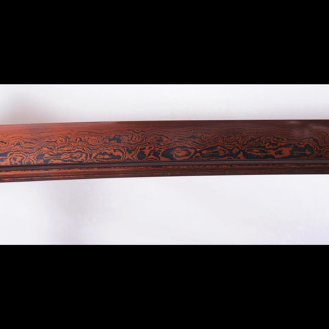 Hand Forged Japanese Iaito Damascus Folded Steel Unsharp-COOLKATANA-SL-1090-U